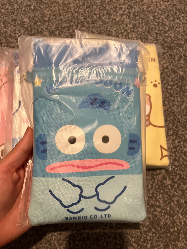 Sanrio Hangyodon shoulder bag with strap