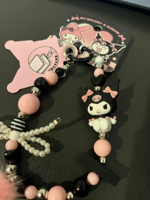Sanrio Kuromi phone chains / keychains