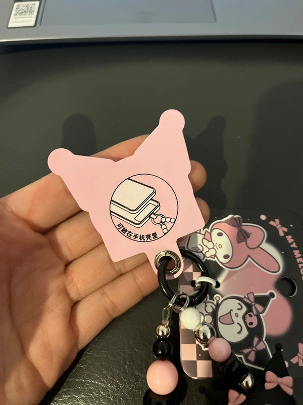 Sanrio Kuromi phone chains / keychains