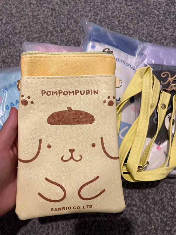 Sanrio Pom Pom Purin shoulder bag with strap