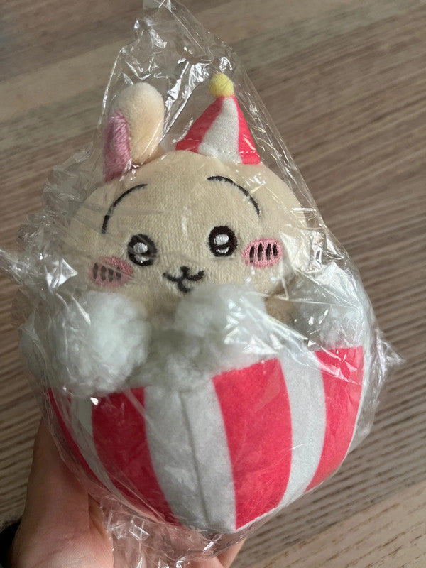 Japan Chiikawa popcorn plush keychain