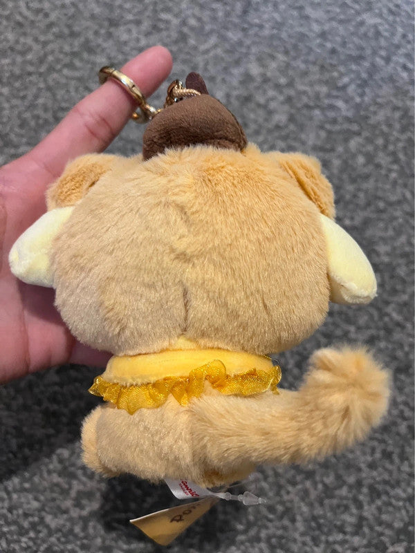Sanrio Pom Pom Purin Plush toy keychain
