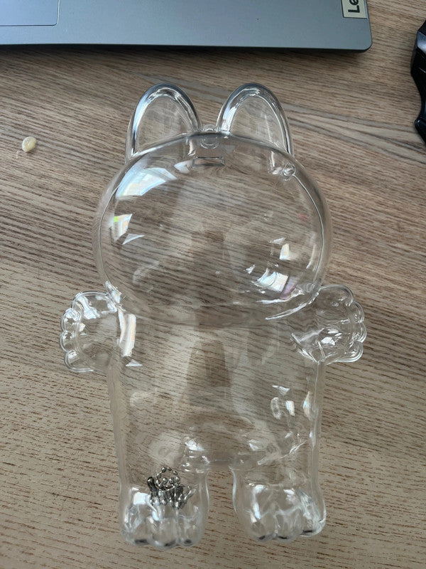 Popmart Labubu V.1 & V.3 stand plastic protection cover