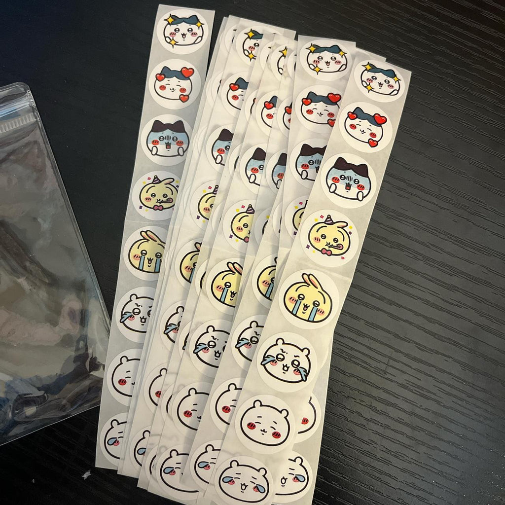 head stickers - 80 pcs