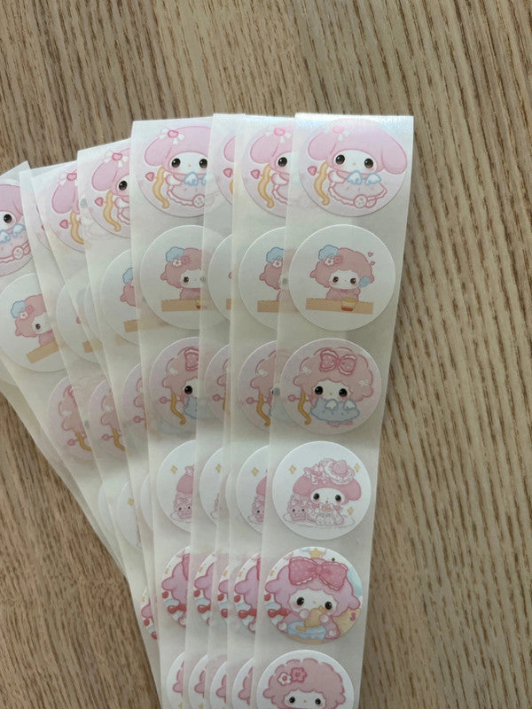 Sanrio My Sweet Piano stickers - 80 pcs
