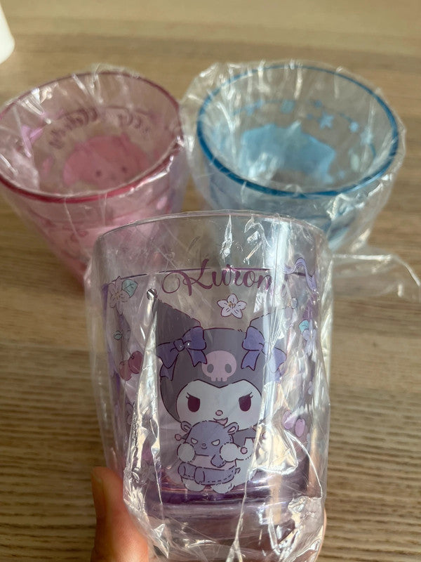 New 2024 Sanrio Kuromi plastic water cup 270ml